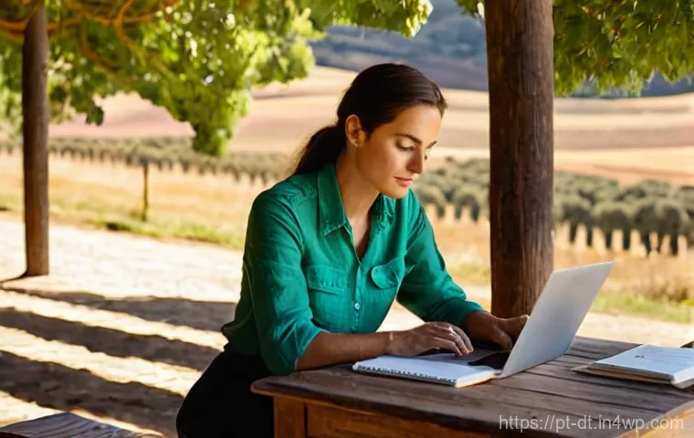 창작자 레지던시 프로그램의 글로벌 사례 - **Prompt 1: Serene Creative Retreat in Alentejo**
"A female writer, mid-30s, fully clothed in co...